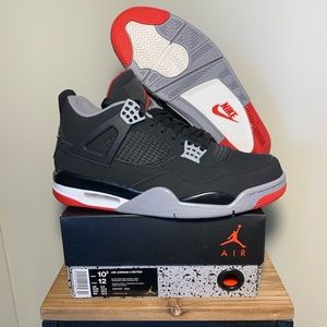 AU Jordan 4 Bred Size 10.5
